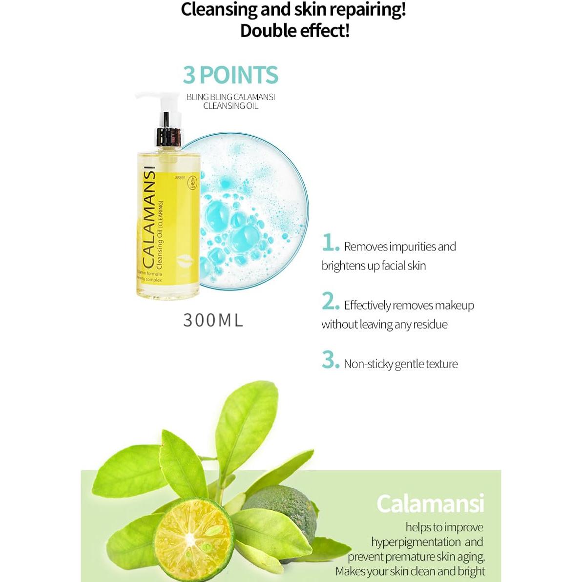 Aceite Limpiador Facial Coreano MEDB 300ml con Vitamina C