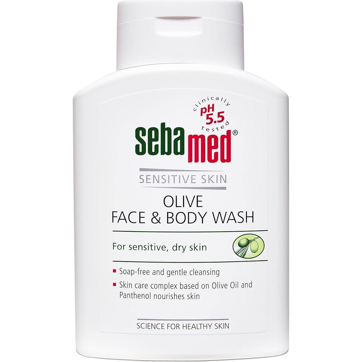 Sebamed Lavado Facial y Corporal de Oliva 100g pH 5.5