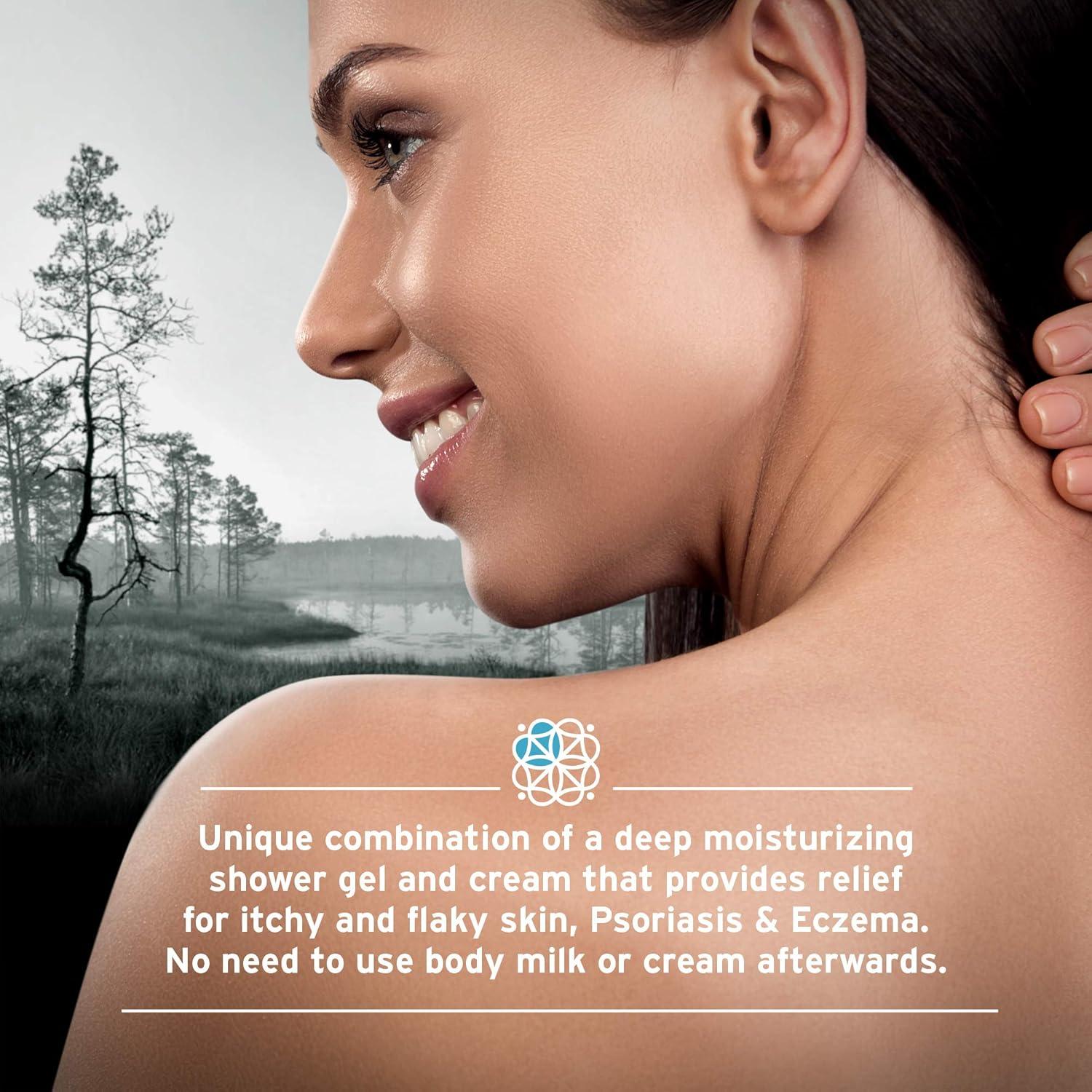 Jabón Corporal Natural Sphagnum 399.5 ml para Psoriasis y Eczema