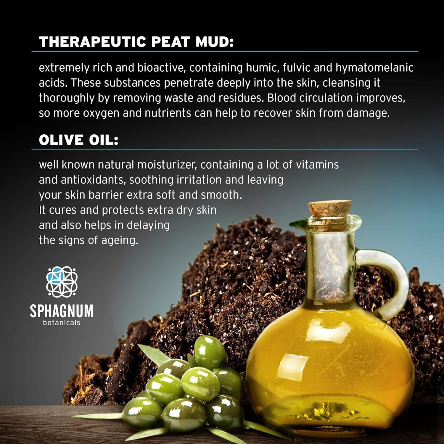 Jabón Corporal Natural Sphagnum 399.5 ml para Psoriasis y Eczema