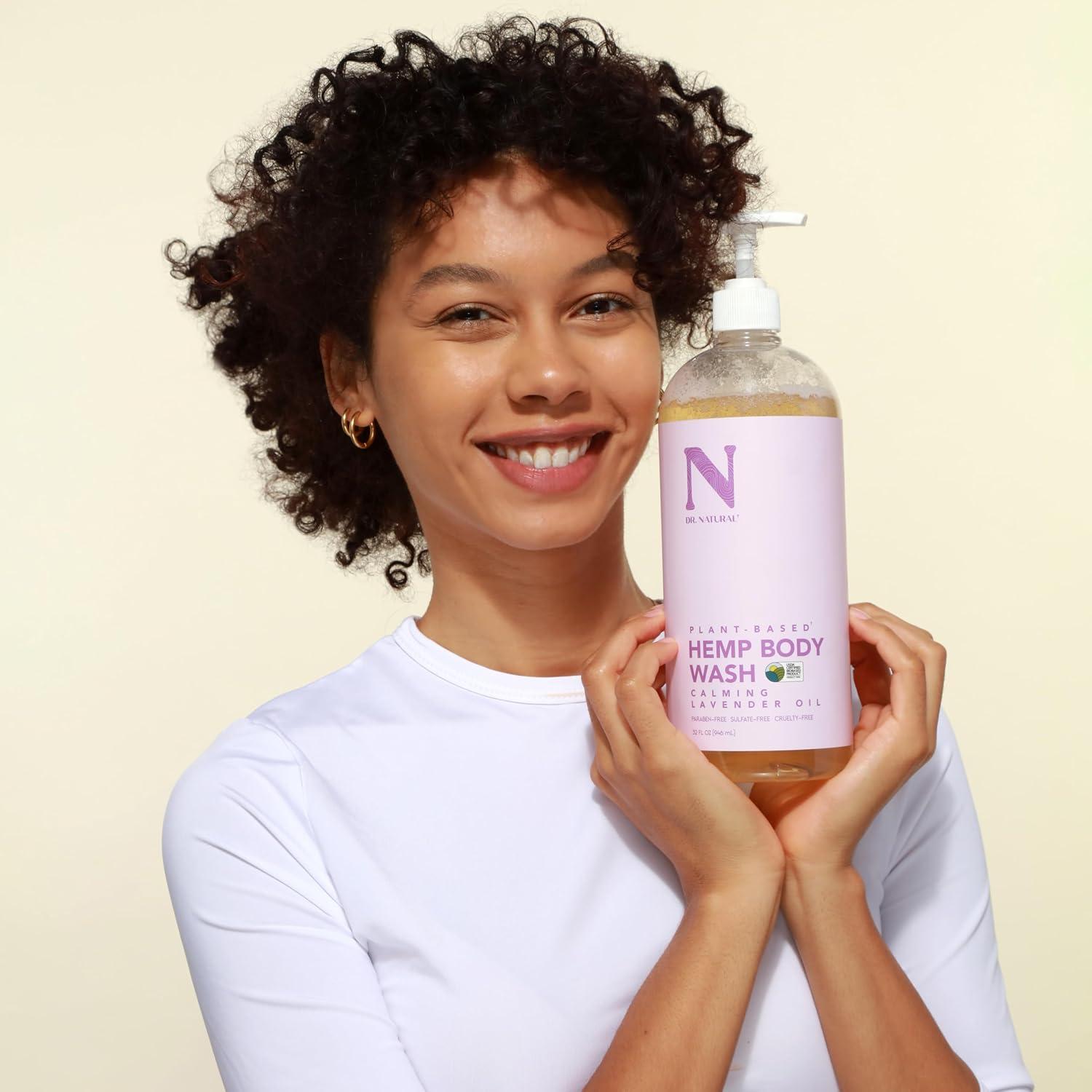 Jabón Corporal Dr. Natural de Cáñamo 0.95L Lavanda Hidratante