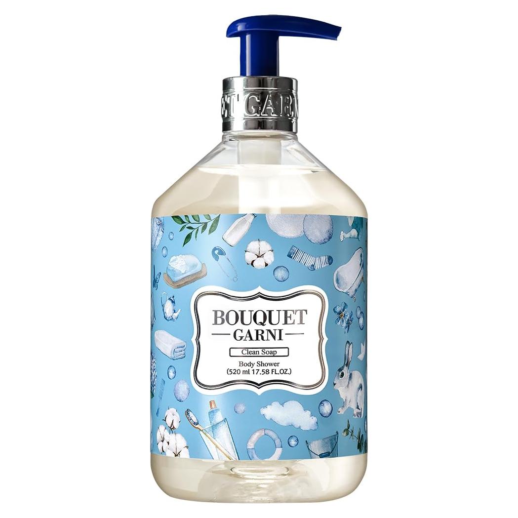 Jabón Líquido Corporal Bouquet Garni 500 ml - Hidratante y Fragancia Duradera