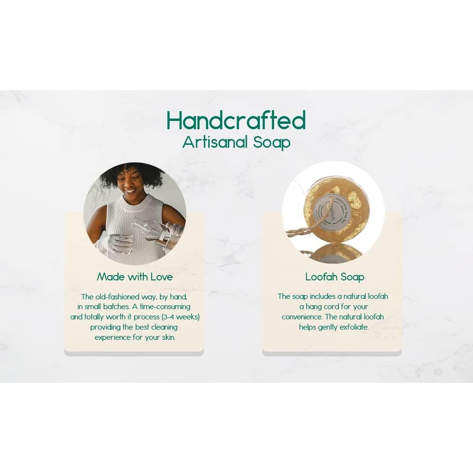 Barra de Jabón Natural BioAlei Restaurador 90g Avena Oliva Coco