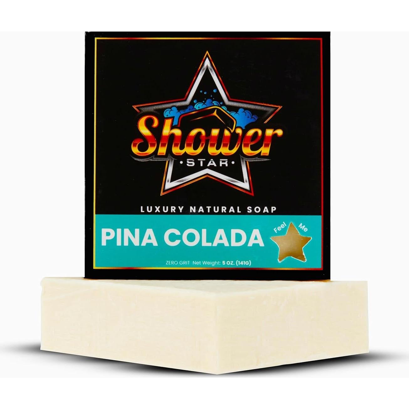 Jabón de Barra Shower Star para Hombres 132g Pina Colada