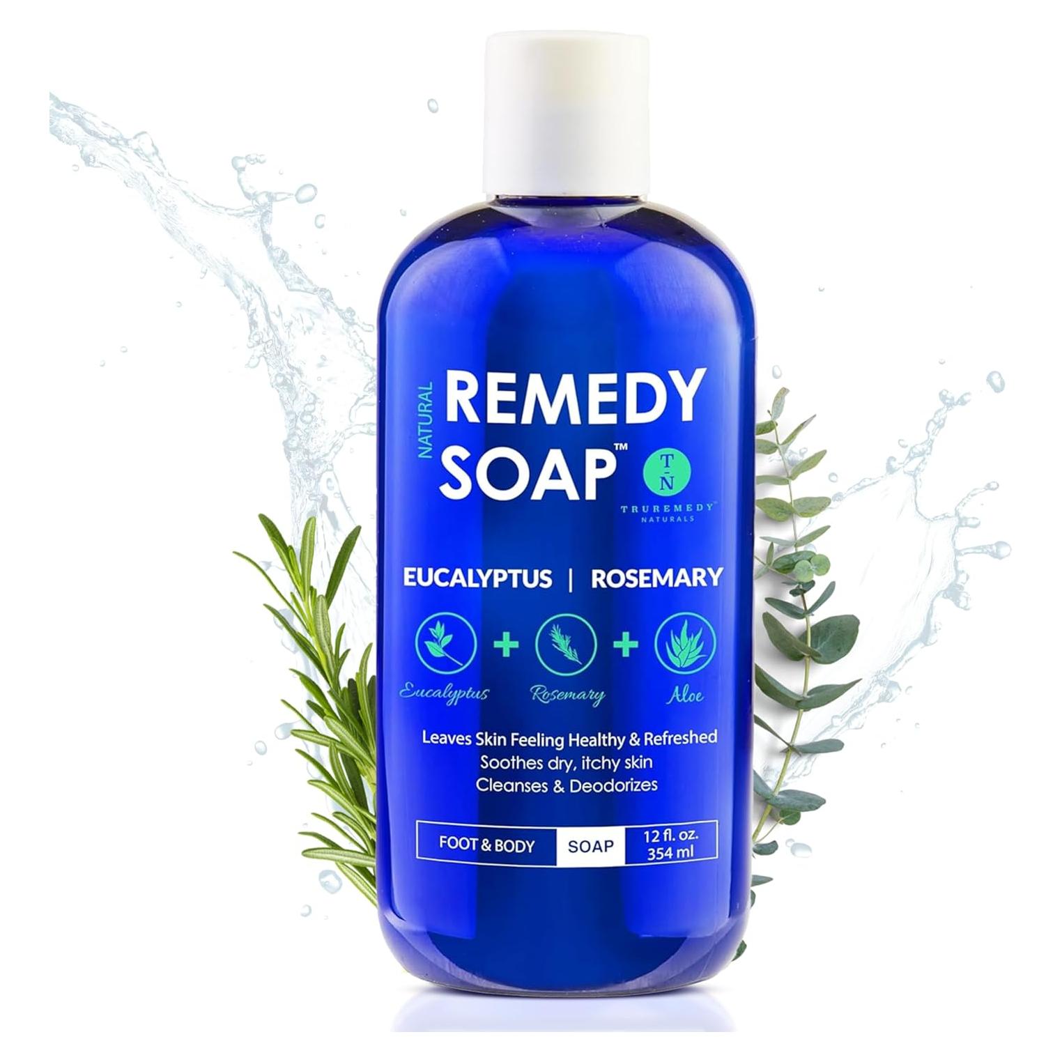 Jabón Corporal Hidratante Truremedy Naturals Eucalipto 454g