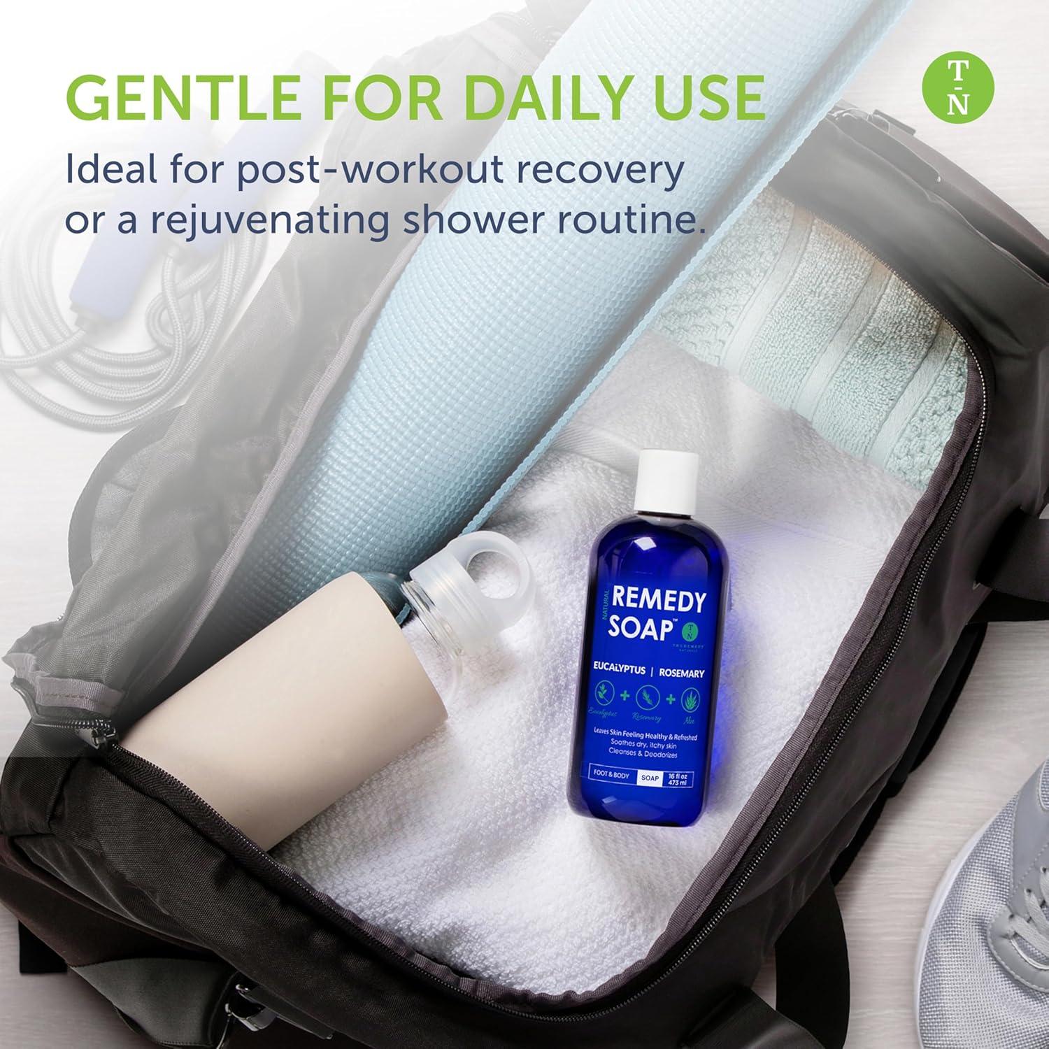 Jabón Corporal Hidratante Truremedy Naturals Eucalipto 454g