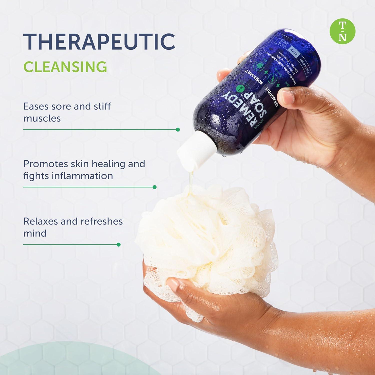 Jabón Corporal Hidratante Truremedy Naturals Eucalipto 454g