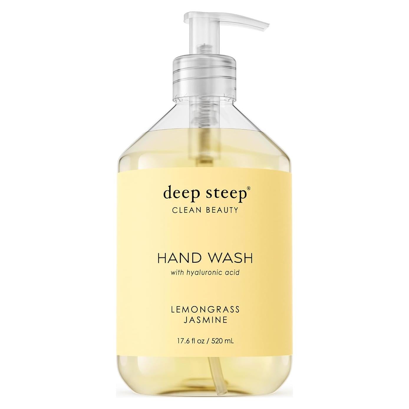 Jabón Líquido Hidratante Deep Steep 497 g - Hierba de Limón y Jazmín