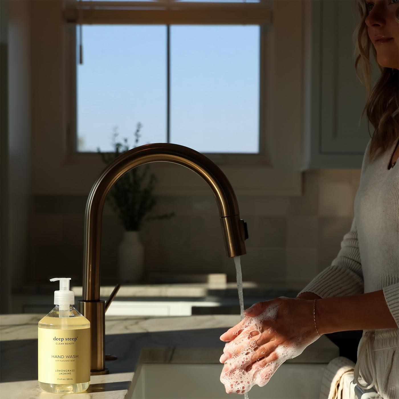 Jabón Líquido Hidratante Deep Steep 497 g - Hierba de Limón y Jazmín