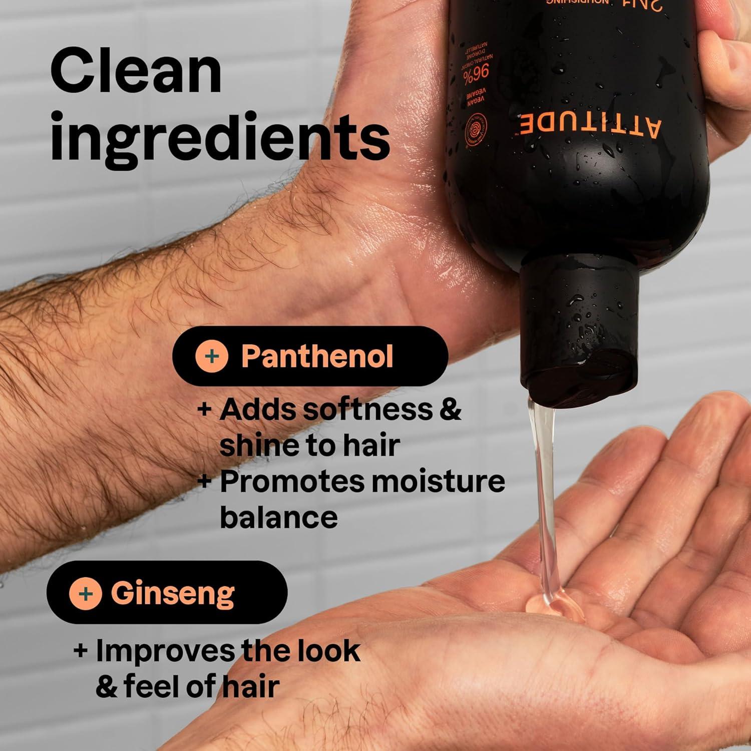 Champú y Acondicionador 2 en 1 ATTITUDE 414 ml Nutritivo