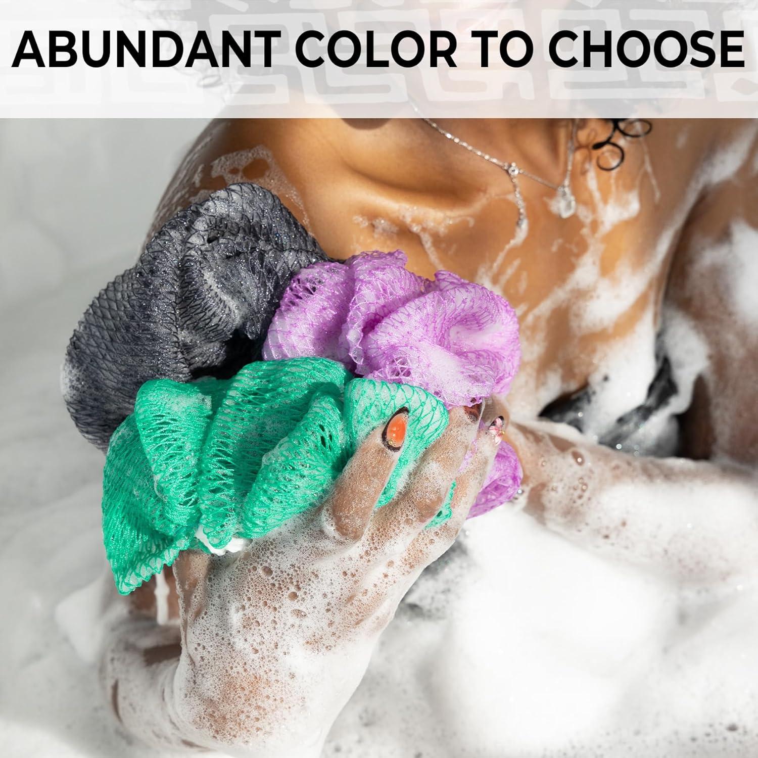 Esponja Exfoliante de Red Africana MINISENTIALS Verde Oliva