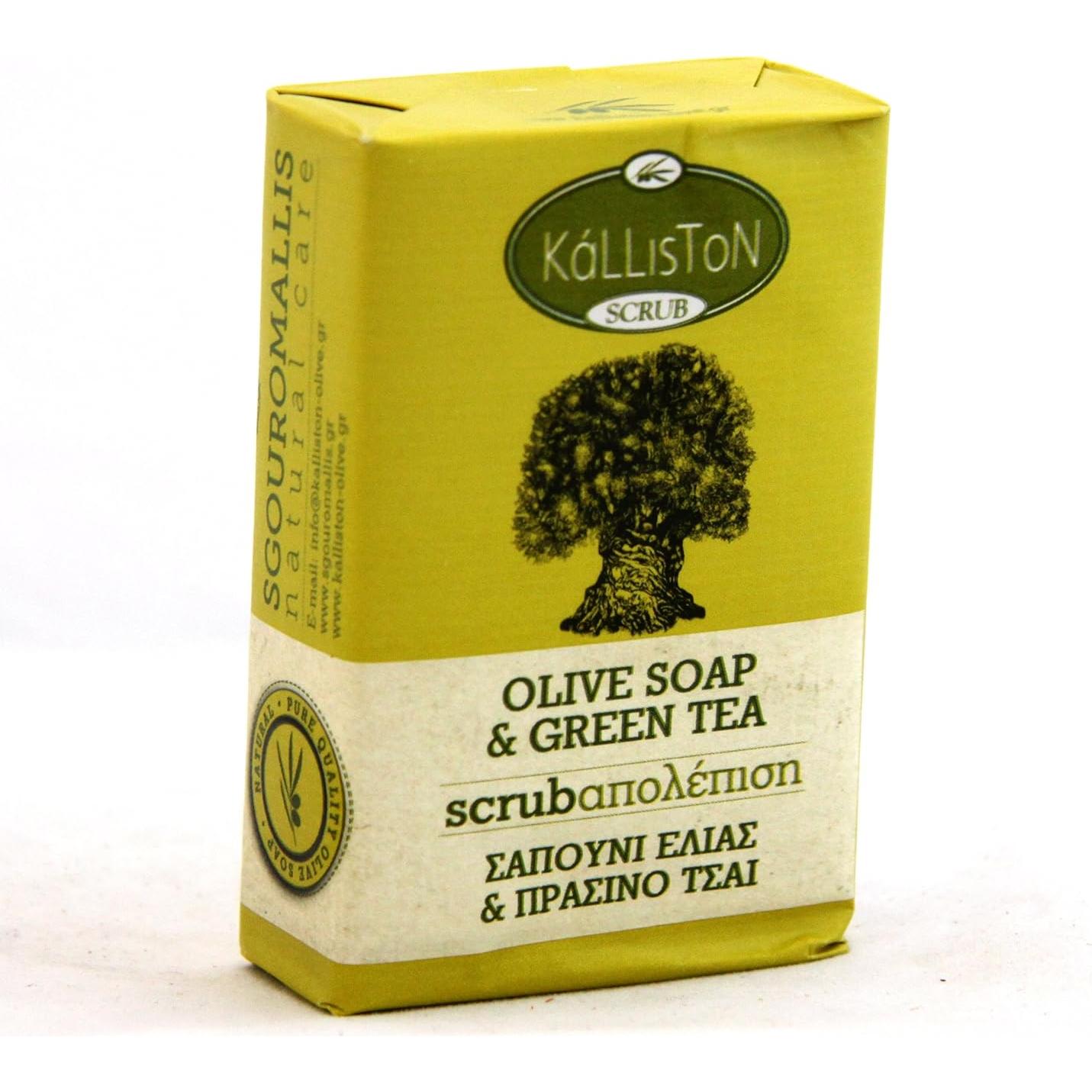 Jabones de Oliva Naturales Ellora - Paquete de 4, 396g