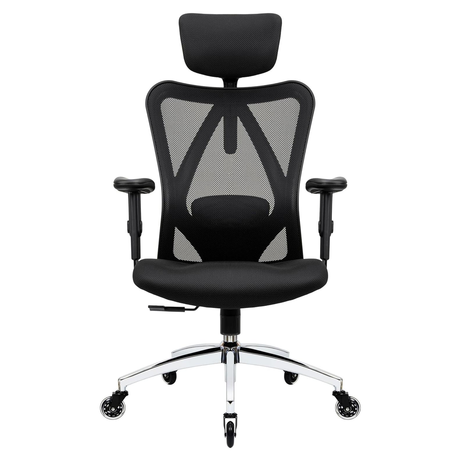 Silla de Oficina Ergonómica Duramont 6 - Ajustable con Soporte Lumbar