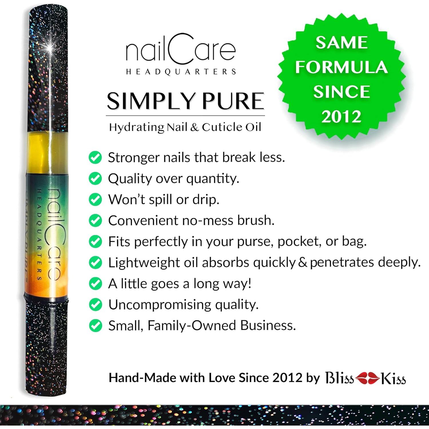 Bolígrafo de Aceite para Cutículas Simply Pure - Jojoba 12.7cm