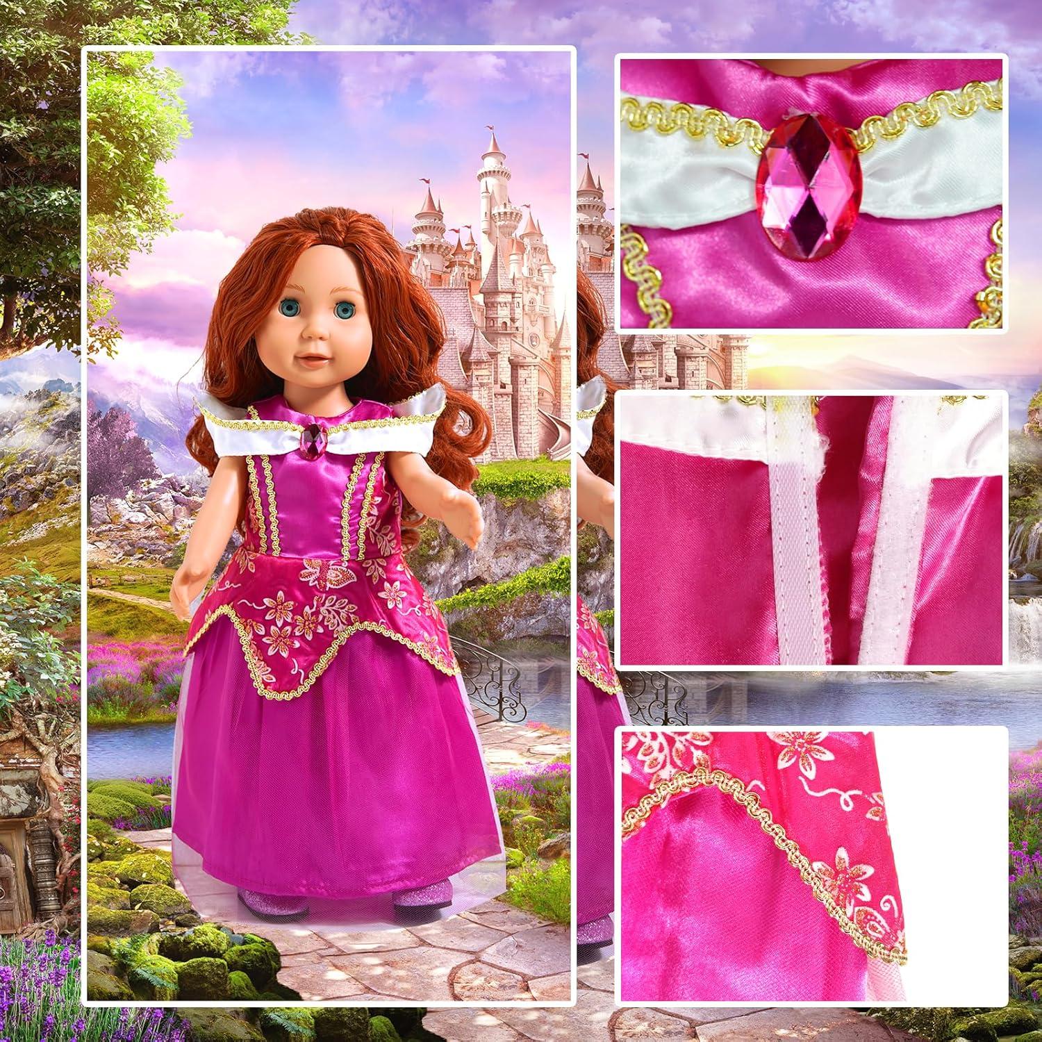 Ropa de Muñeca 45 cm WONDOLL 6 Vestidos Princesa