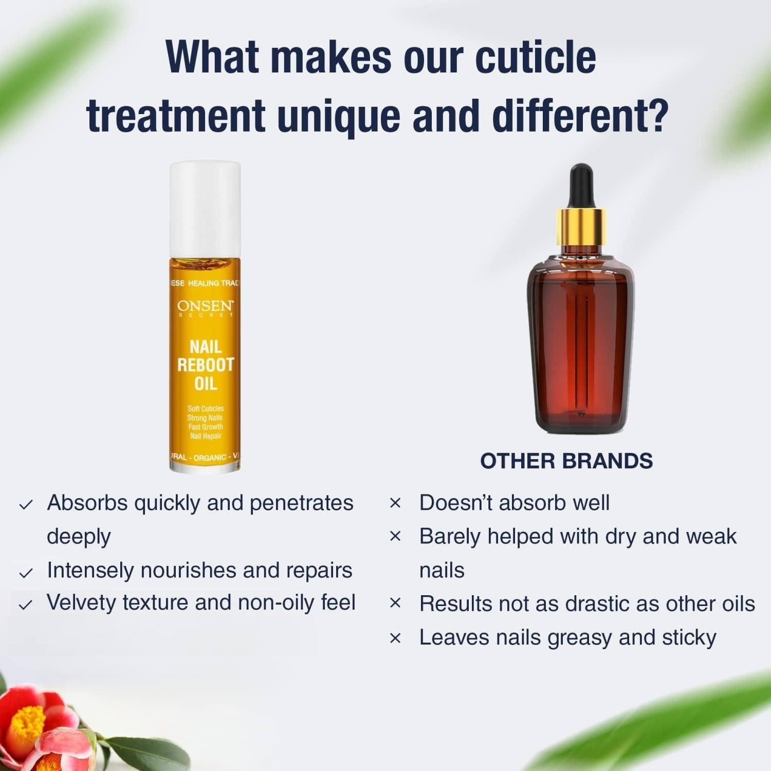 Duo de Reinicio de Uñas Onsen Secret - Tratamiento Natural 25ml