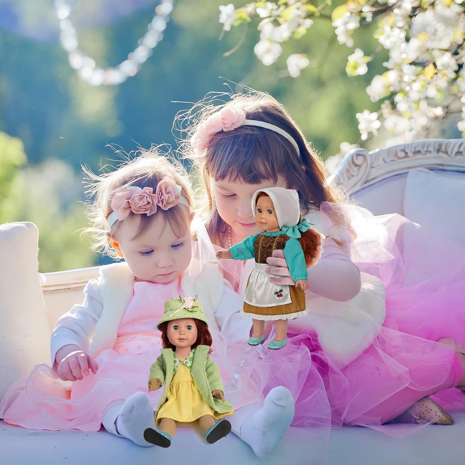 Ropa para Muñecas 46 cm WONDOLL - 6 Vestidos Princesa