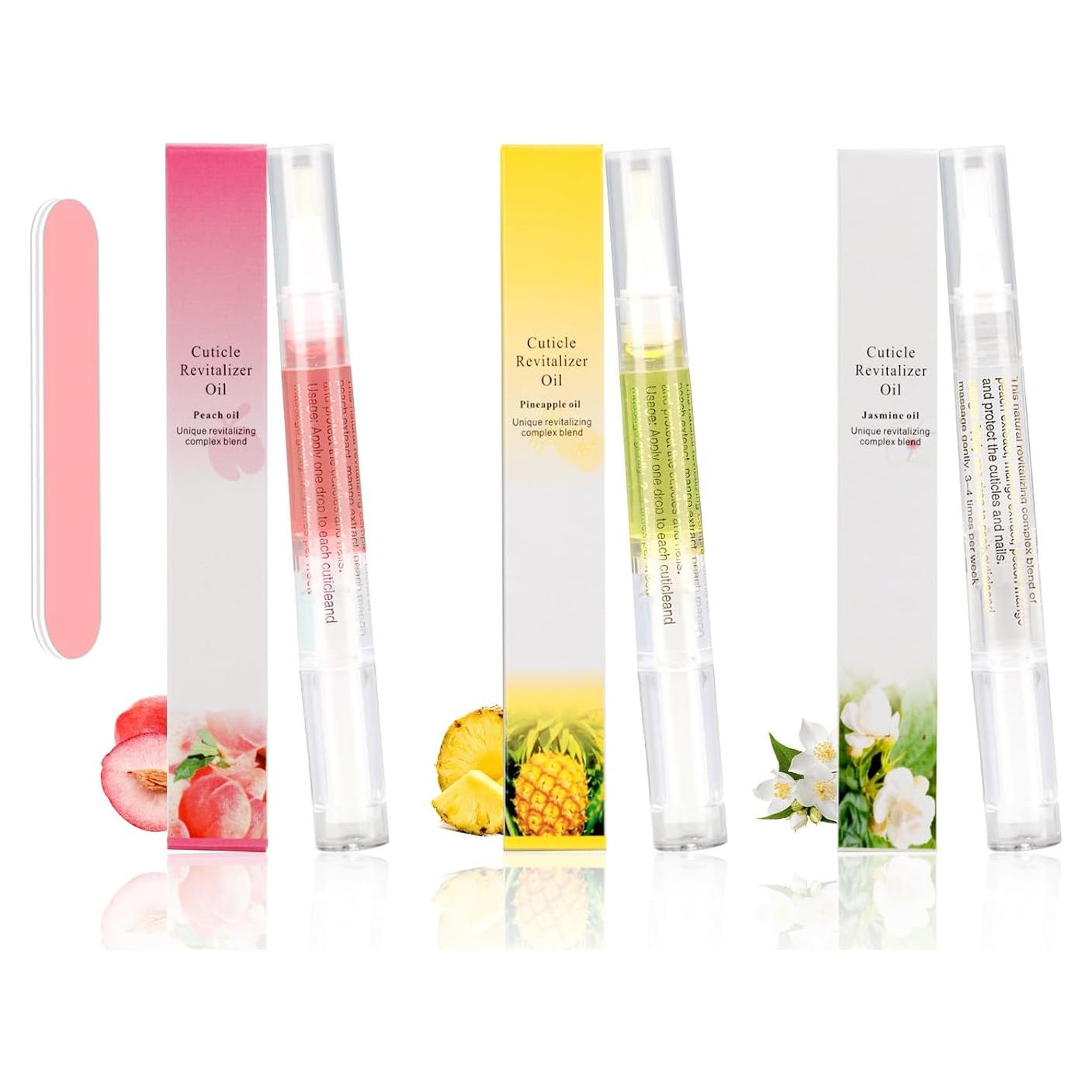 Bolígrafos de Aceite para Cutículas Meschett - 3 Piezas