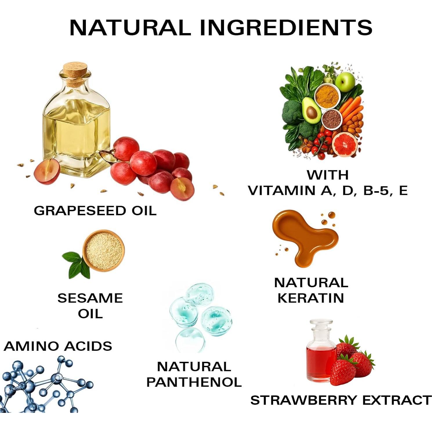 Bolígrafo de Aceite para Cutículas Beauty Power - Fresa, Fortalecedor de Uñas con Vitamina E