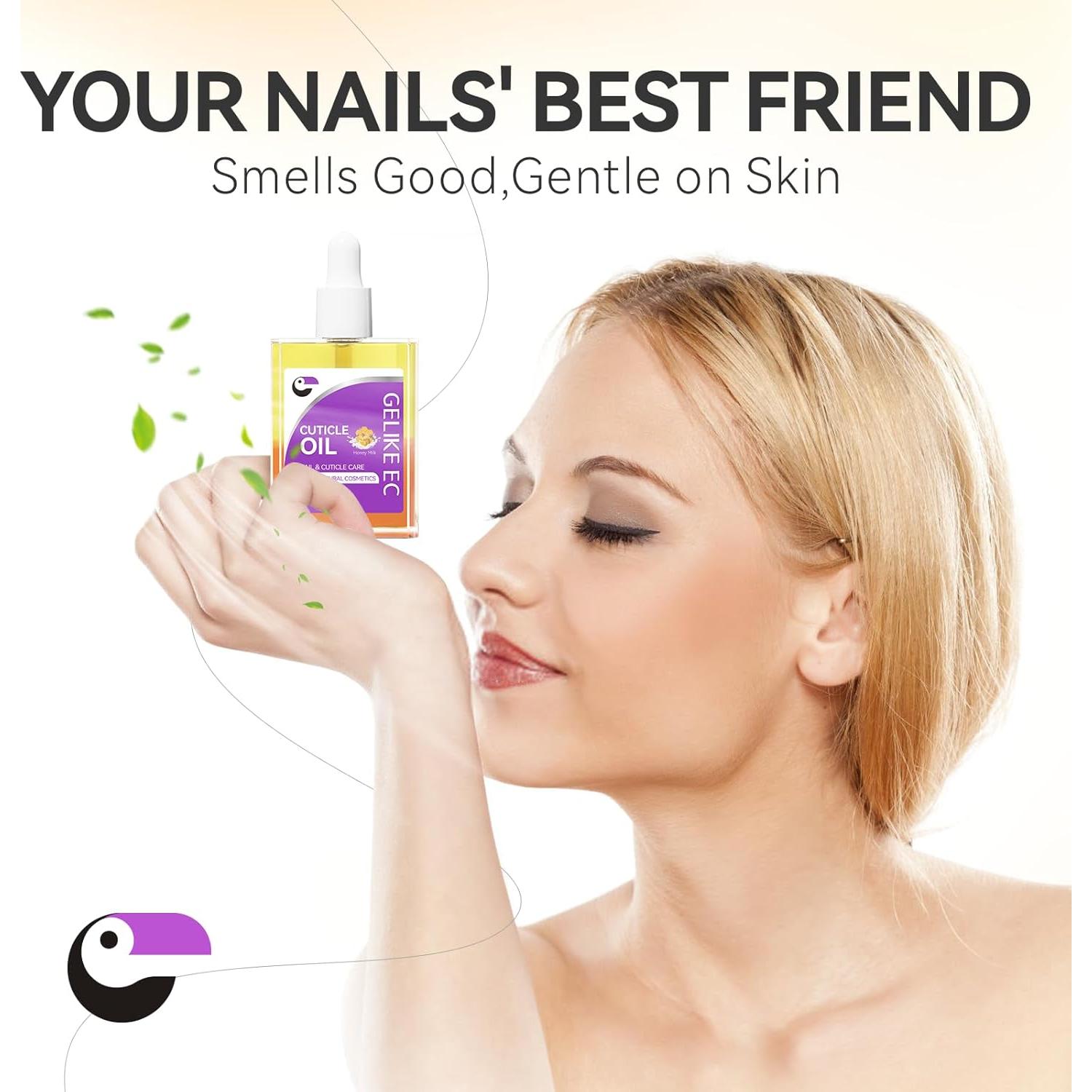 Aceite Reparador de Cutículas Gelike 15ml - Crecimiento y Fortalecimiento