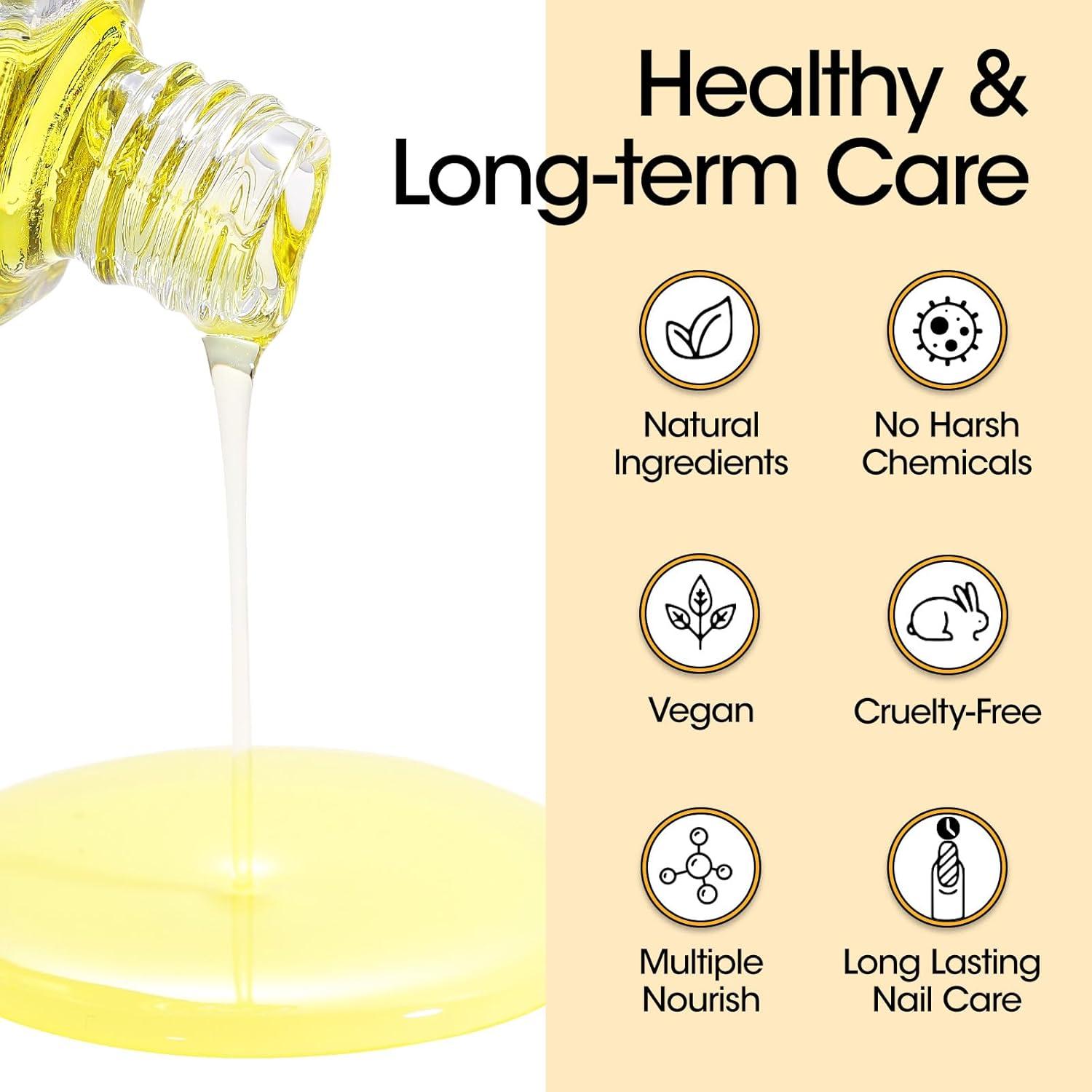 Gellen Kit de Cuidado de Uñas 2 en 1 - Aceite y Suavizante 18ml