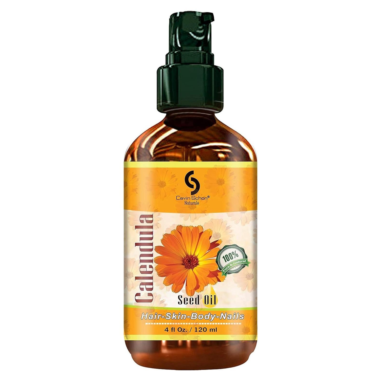 Aceite de Caléndula Puro 118 ml The Henna Guys - Hidratante Natural