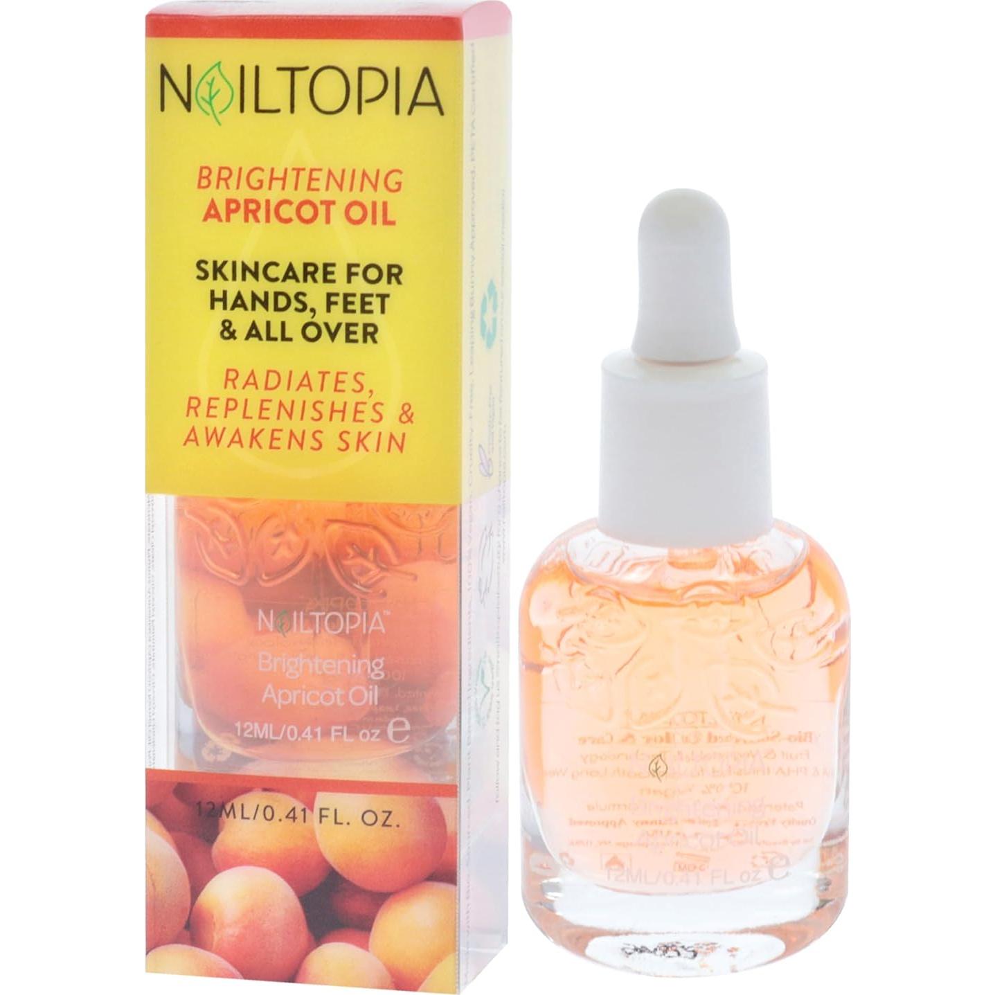 Aceite Hidratante de Albaricoque Nailtopia 11.6 ml - Cutículas y Uñas