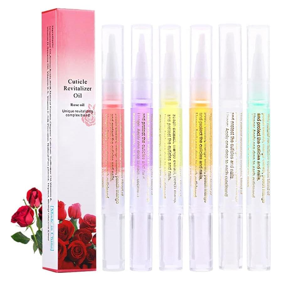 Set de 6 Bolígrafos de Aceite para Cutículas SULLMAR