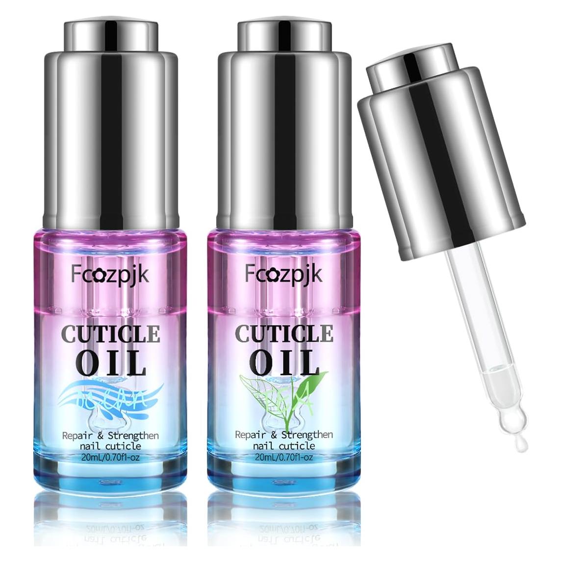 Aceite Revitalizante para Cutículas Jinfei 2x20ml Té Verde