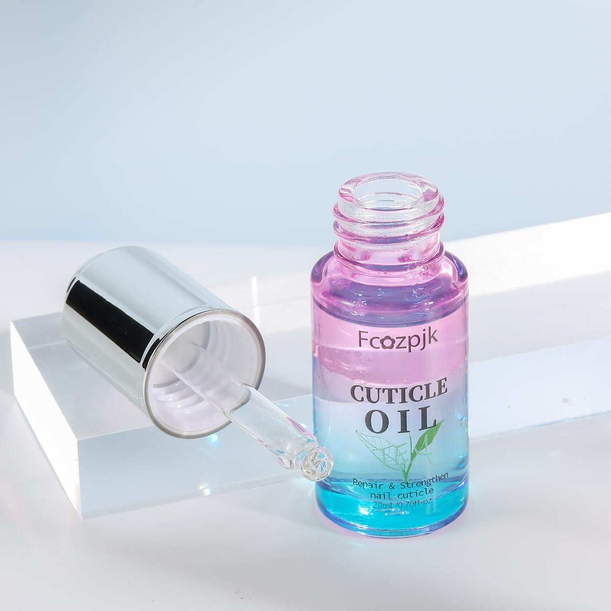 Aceite Revitalizante para Cutículas Jinfei 2x20ml Té Verde