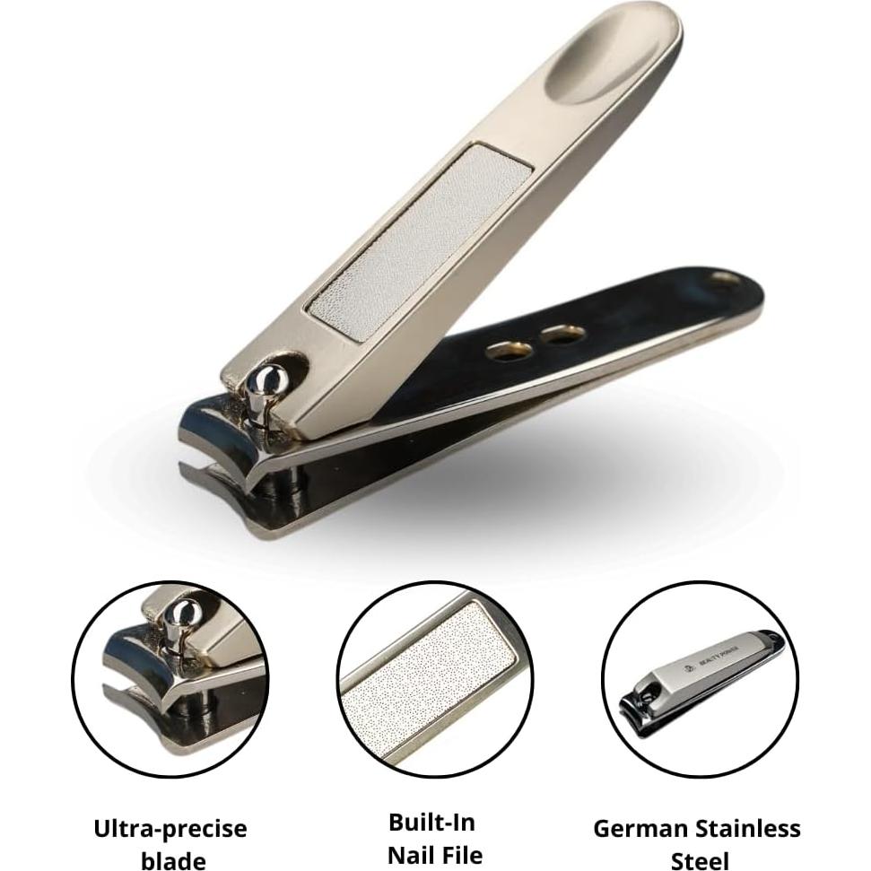 Juego de Manicura y Pedicura 7-en-1 Beauty Power Acero Inoxidable