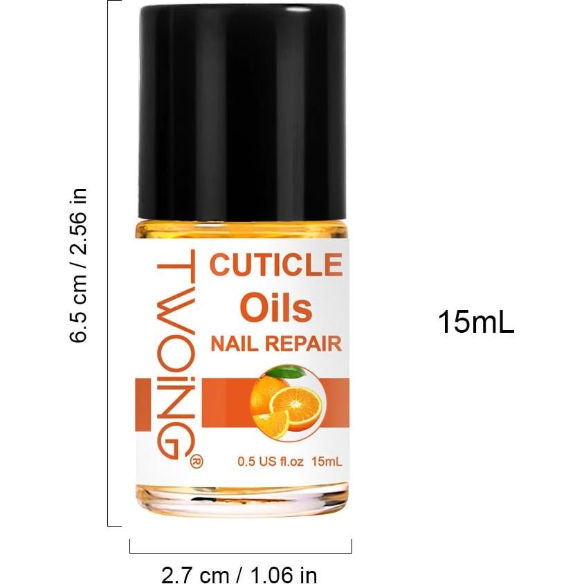 0.5FL.OZ Cuticle Oil, Vitamin E Nail Cuticle Oil for Repairs Cuticles Overnight Moisturizes and Strengthens Nails Cuticles (15ml, Lavender)