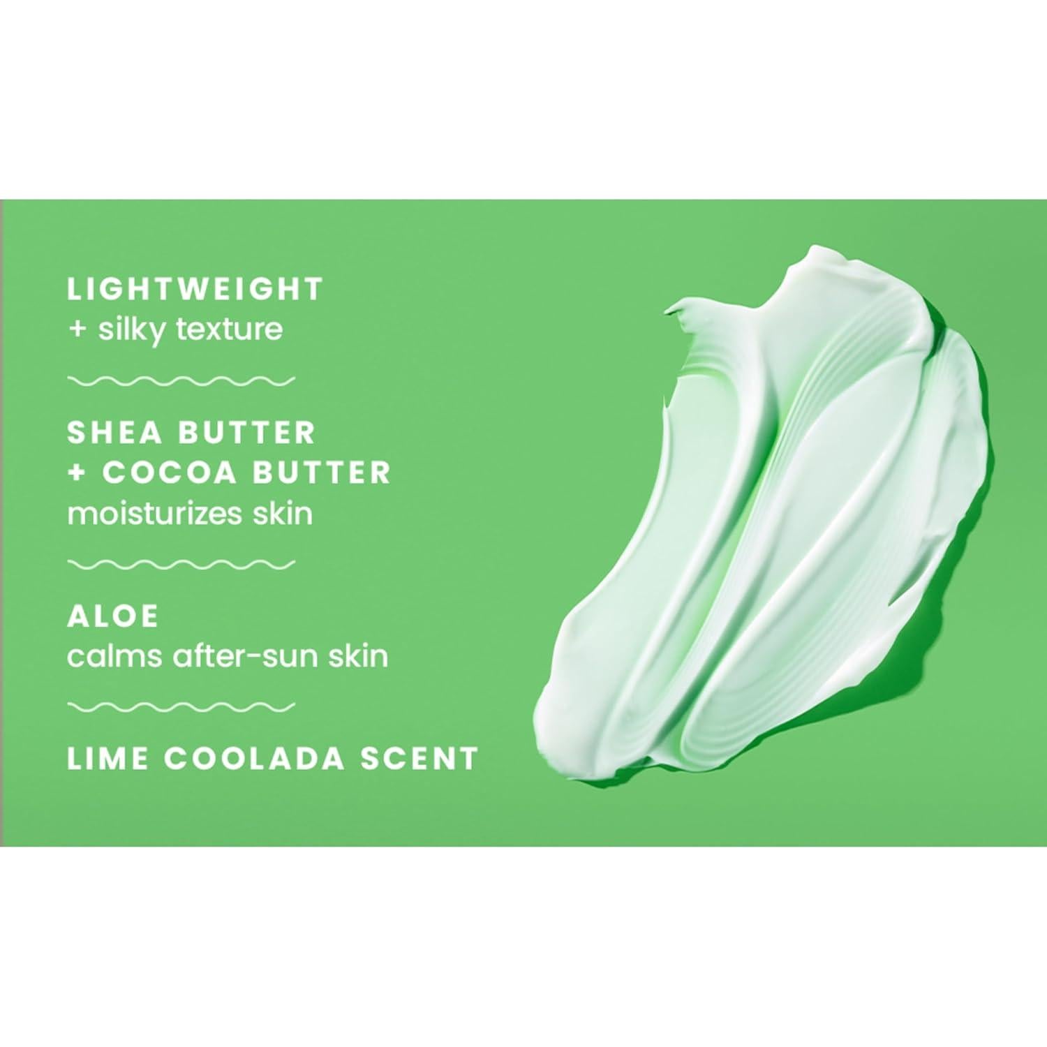 Loción After Sun Hawaiian Tropic Lime Coolada 907g Doble