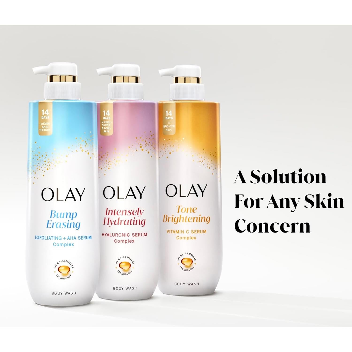 Gel de Ducha Olay Iluminador de Tono 591 ml - Exfoliante y Hidratante