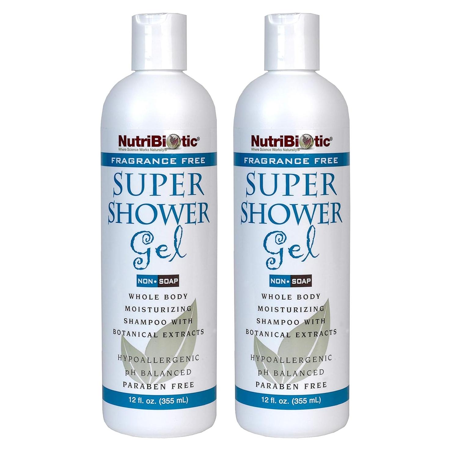 Gel de Ducha Hidratante NutriBiotic Sin Fragancia 340g Doble