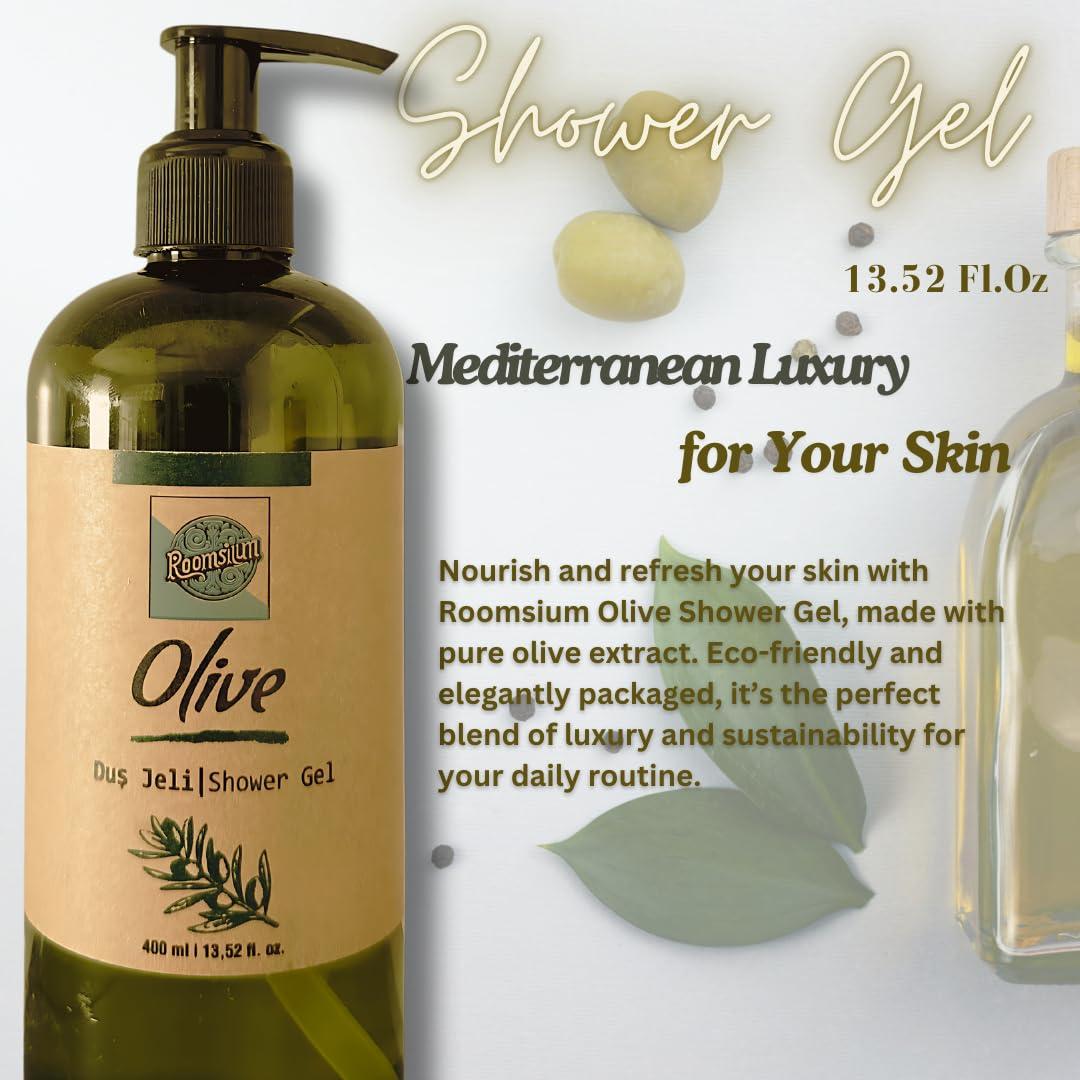 Juego de dispensadores de champú y gel de baño Roomsium 400 ml