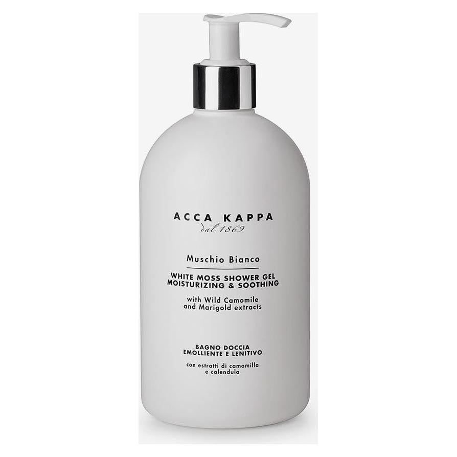 Gel de Baño Acca Kappa Musgo Blanco 500ml - Hidratante Natural