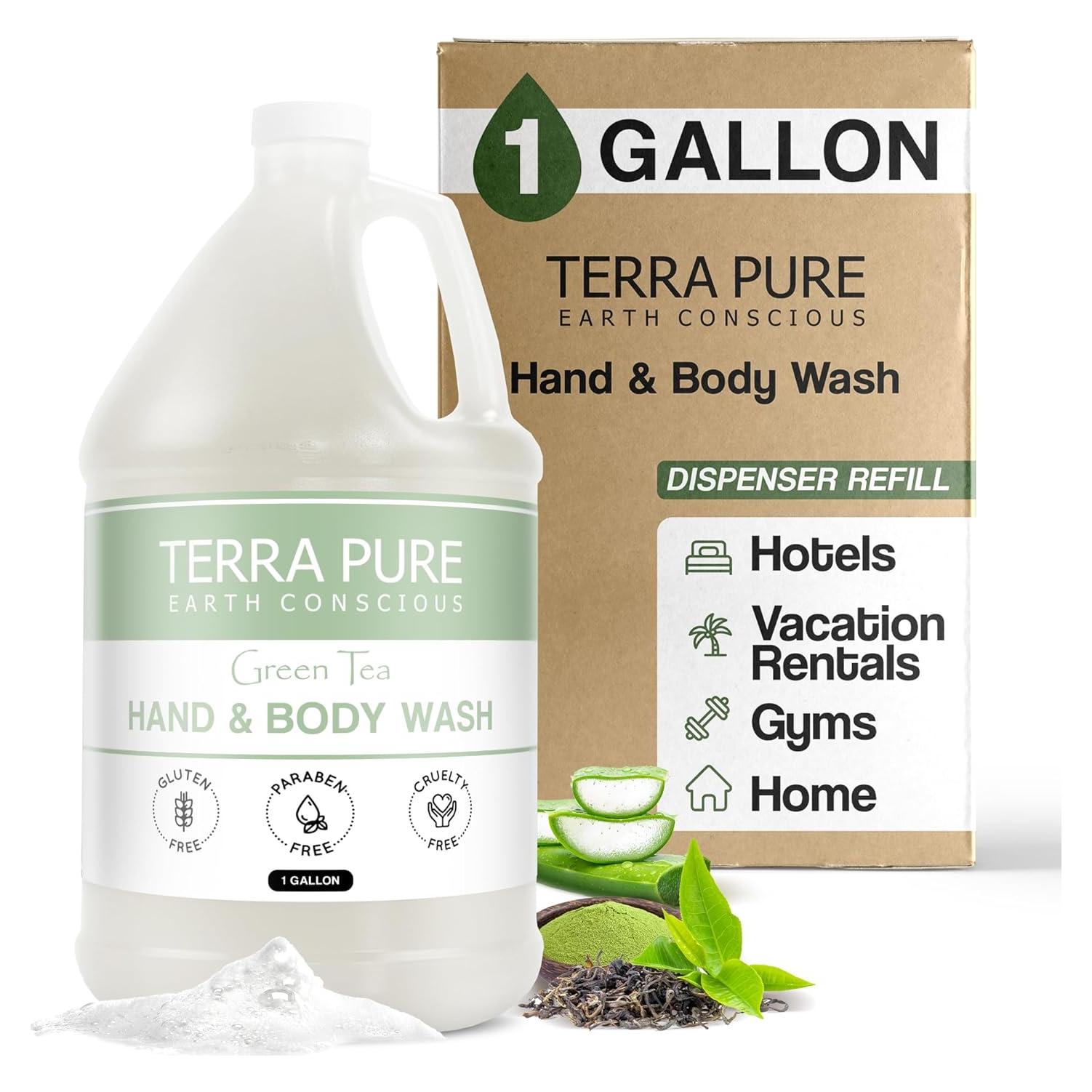 Gel de Ducha Terra Pure 3.78L para Dispensadores - Sin Parabenos