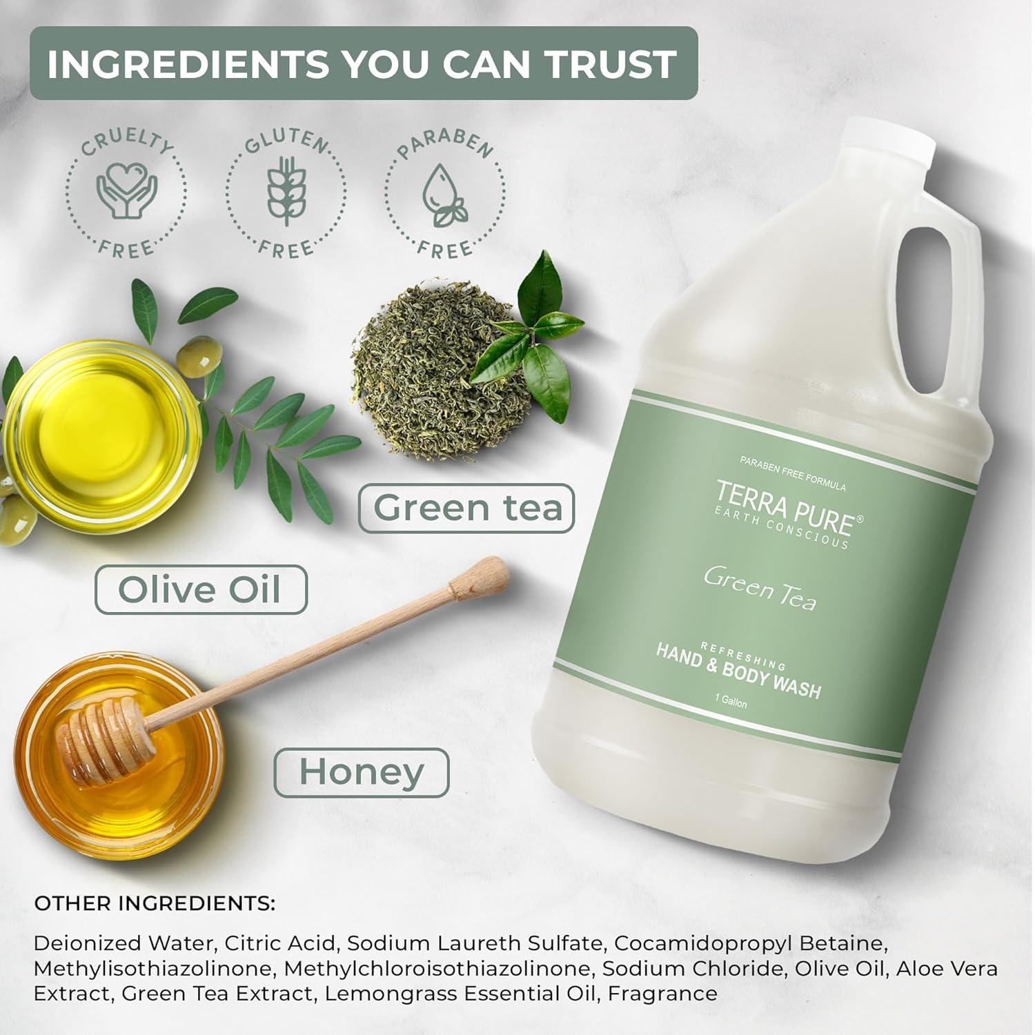 Gel de Ducha Terra Pure 3.78L para Dispensadores - Sin Parabenos