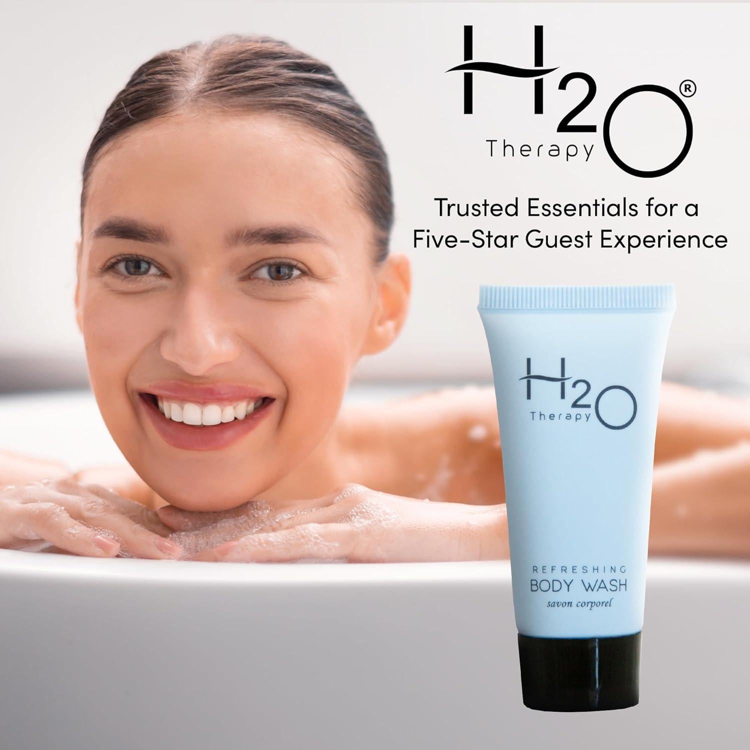 Jabón de Baño H2O Therapy 300 Piezas 24g Tamaño Viaje