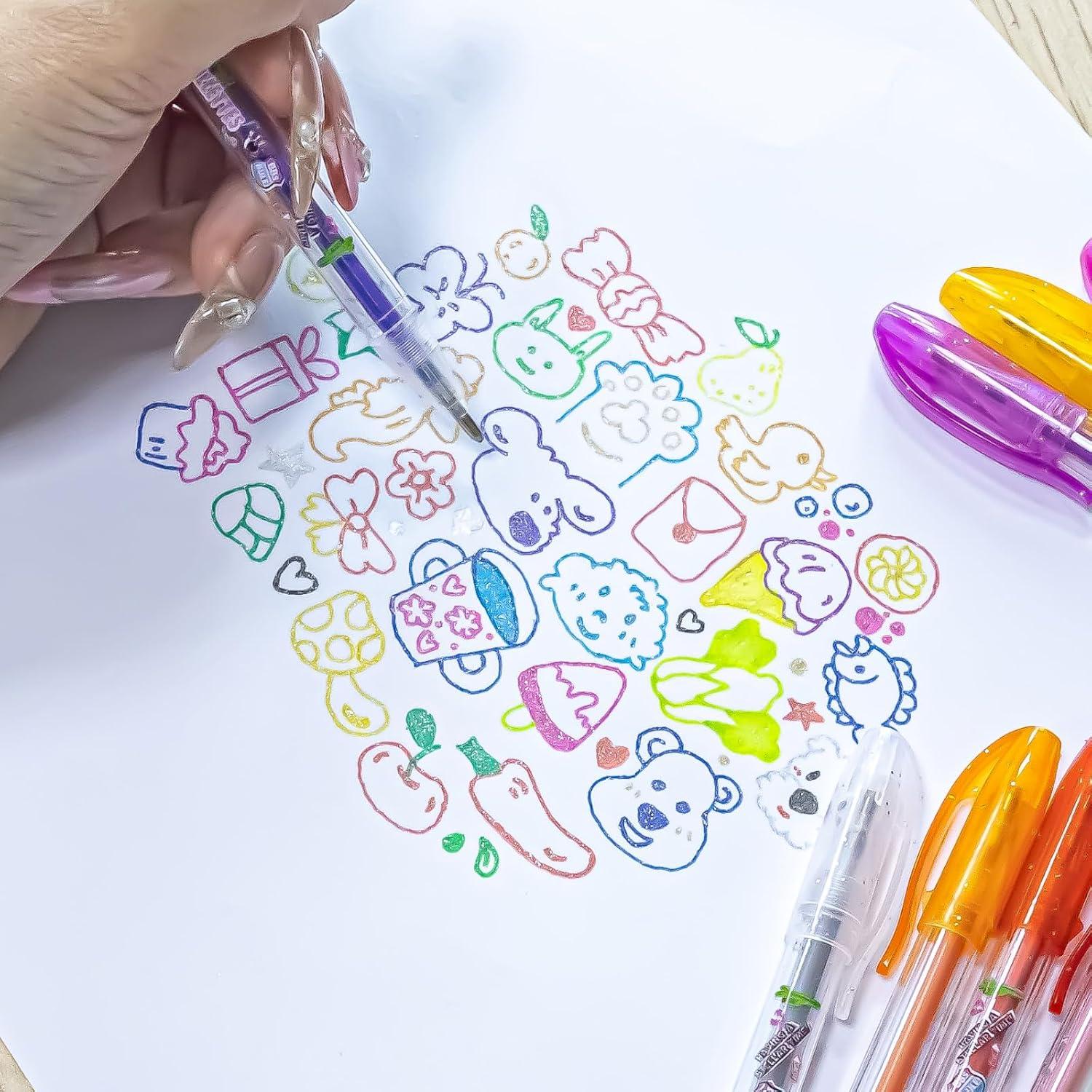 Set de Bolígrafos Brillantes Townley Girl 16 Colores L.O.L Sorpresa