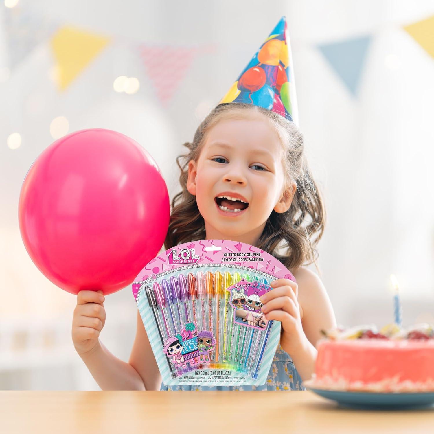 Set de Bolígrafos Brillantes Townley Girl 16 Colores L.O.L Sorpresa