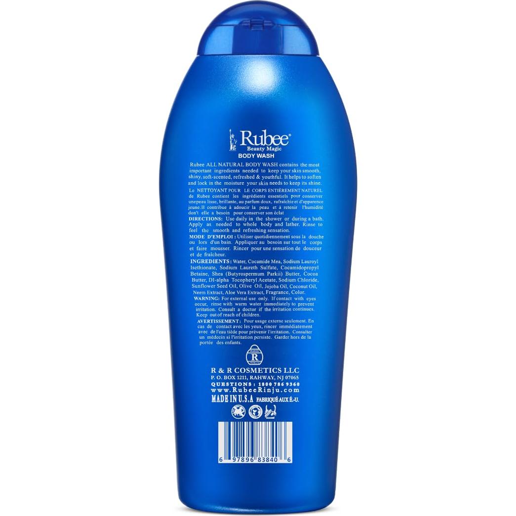 Paquete de 3 Champú y Acondicionador Rubee - 450 g - Cuidado Capilar