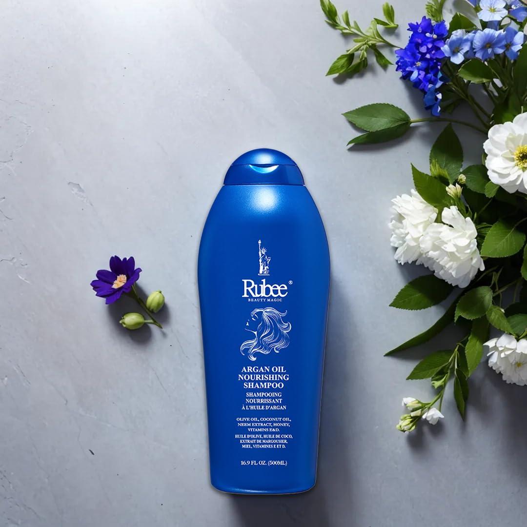 Paquete de 3 Champú y Acondicionador Rubee - 450 g - Cuidado Capilar