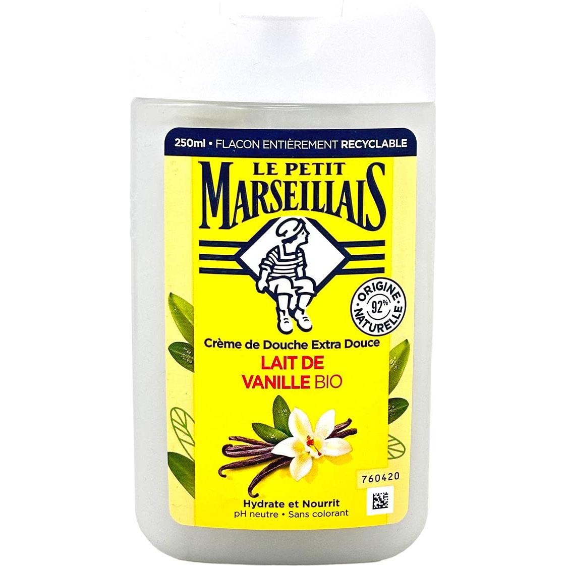 Gel de Ducha Le Petit Marseillais 250ml - Lait de Vanille