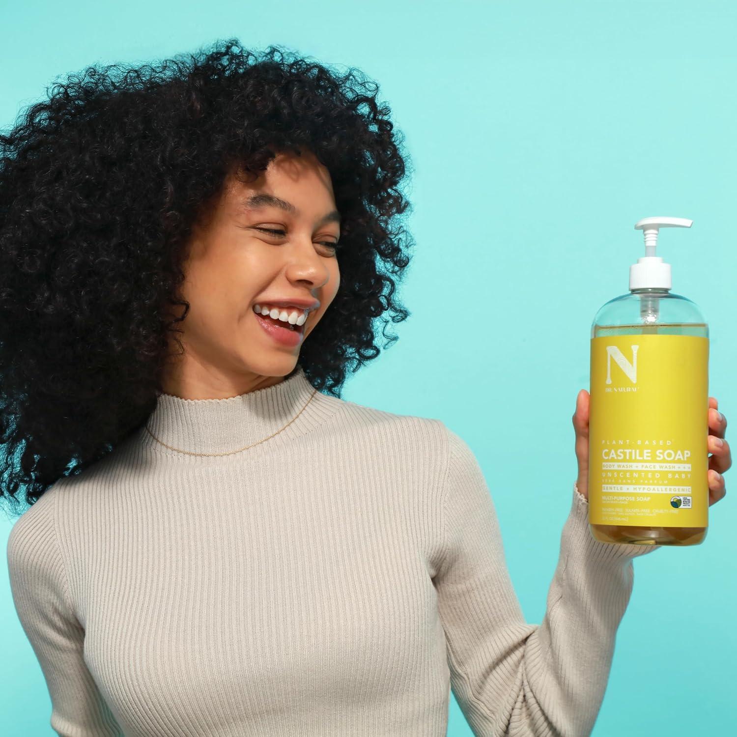 Jabón Líquido de Castilla Dr. Natural 0.95L Sin Fragancia