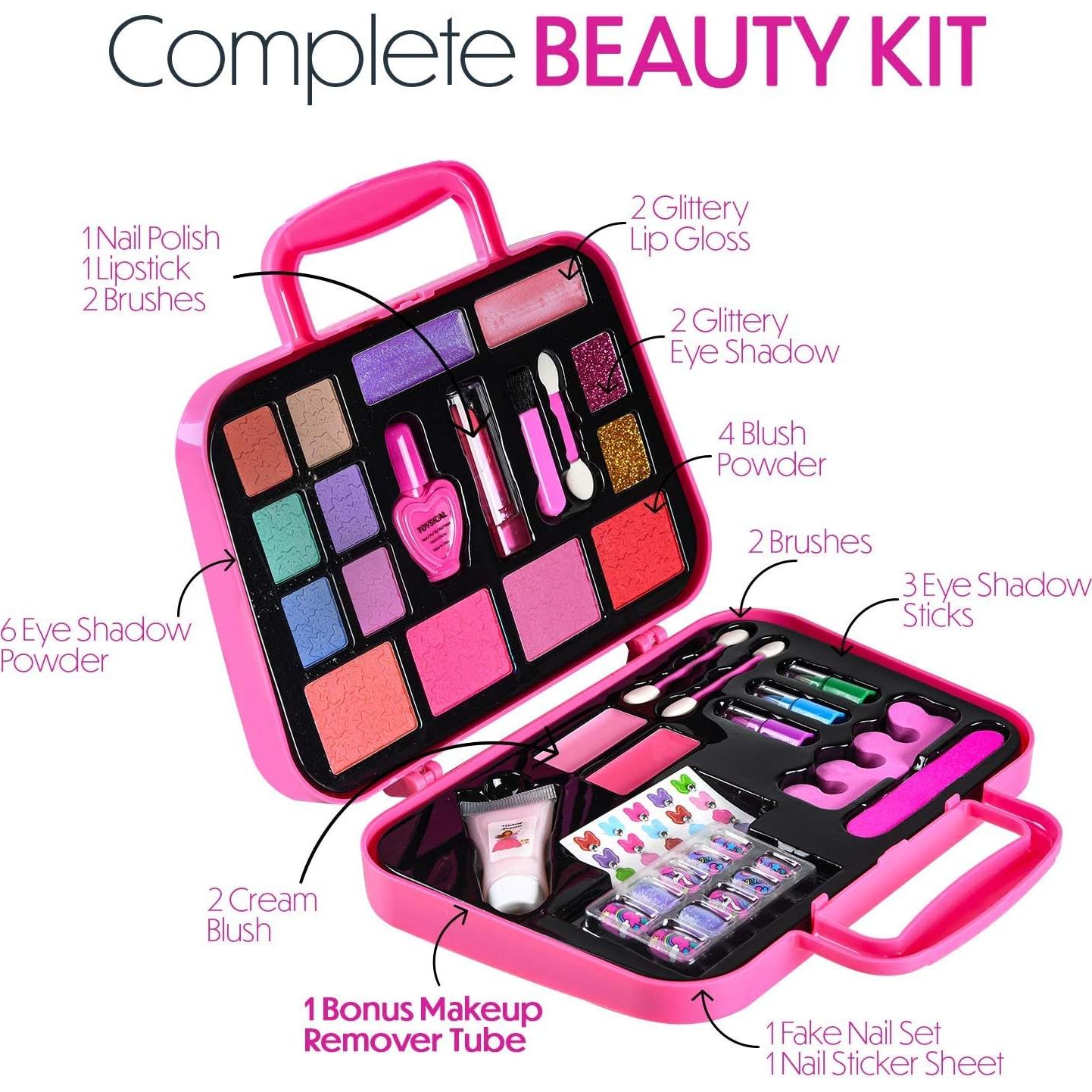 Kit de Maquillaje Toysical Princesa - No Tóxico y Lavable