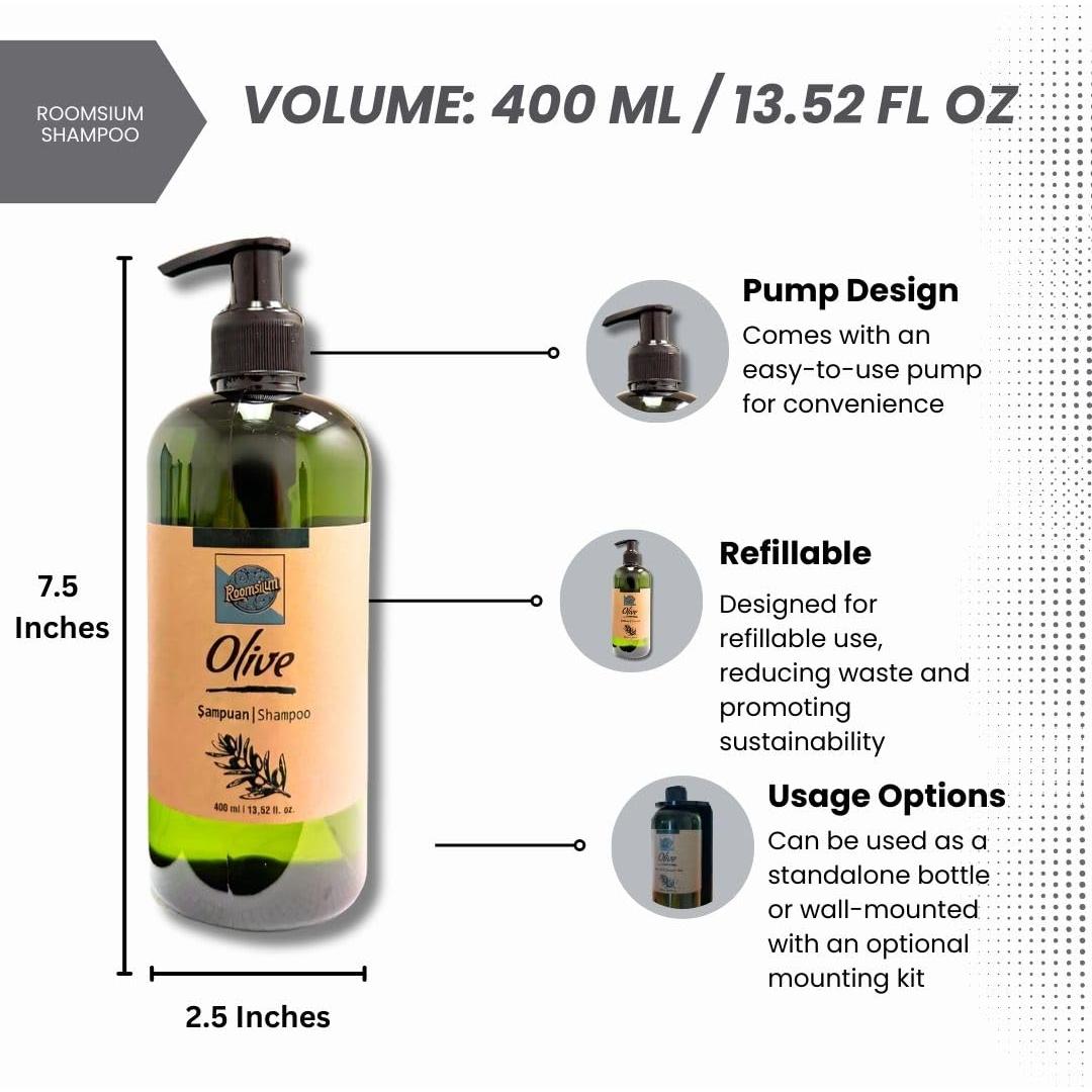 Juego de Champú y Gel de Ducha Roomsium 5L + Dispensadores 400ml