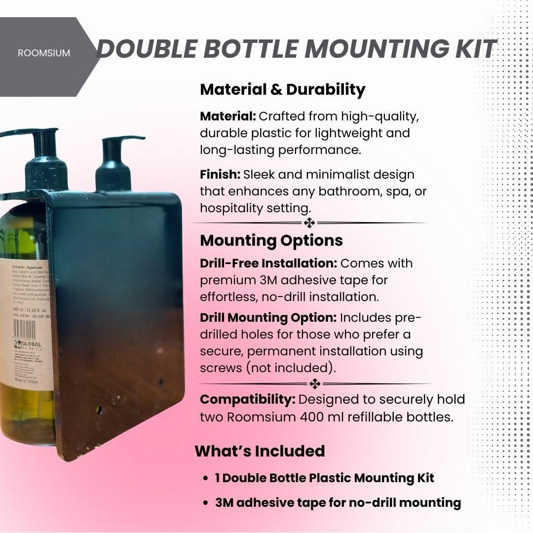 Juego de Champú y Gel de Ducha Roomsium 5L + Dispensadores 400ml