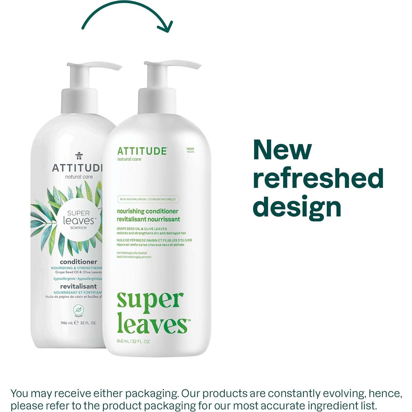 Acondicionador Hidratante ATTITUDE 946 ml - Cabello Seco y Dañado